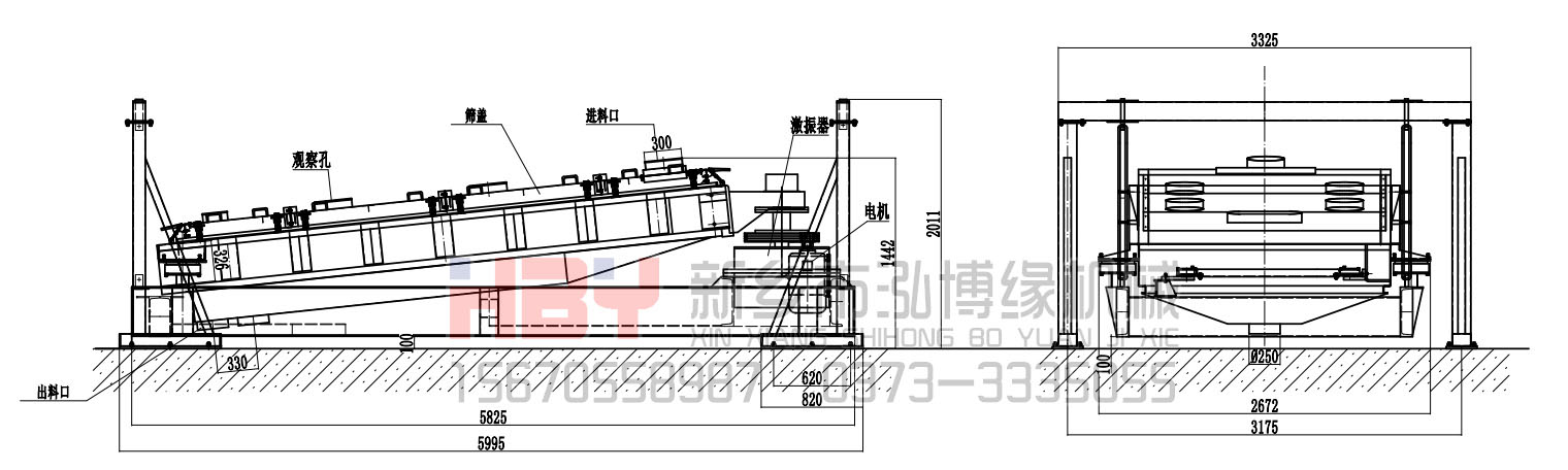 精細平面篩粉機的結構